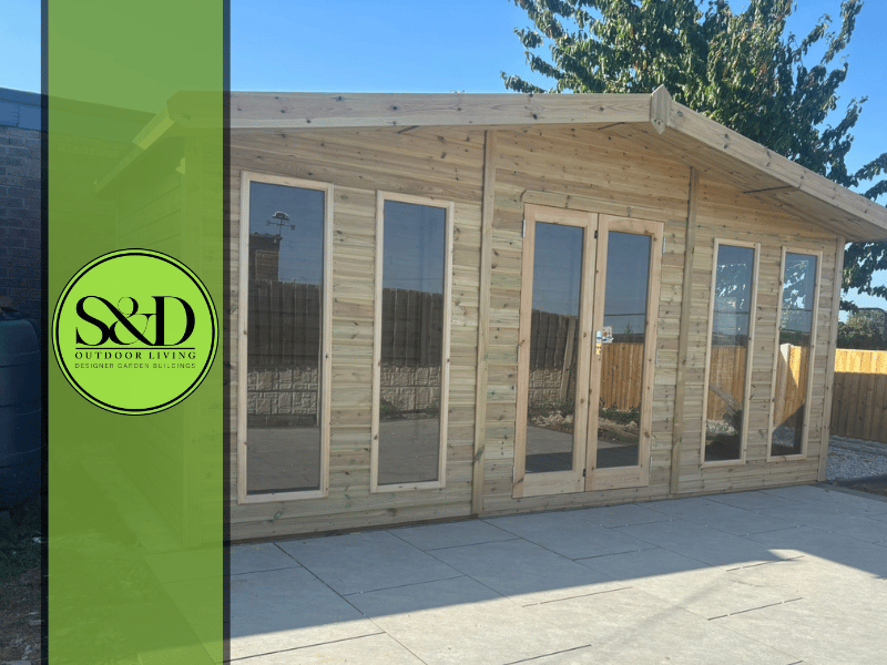 Apex Chestnut Summerhouse Main