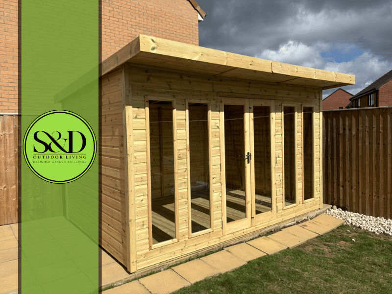 Pent Chestnut Summerhouse Main