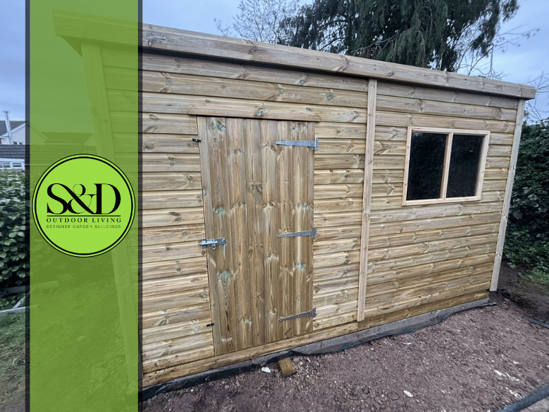 Pent Shed 2x2